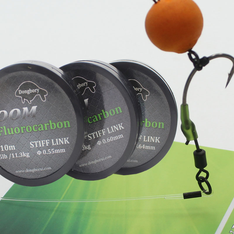 Fluorocarbon Line - الكارب الصيد Hooklink ازدهار فلوريد الجثة