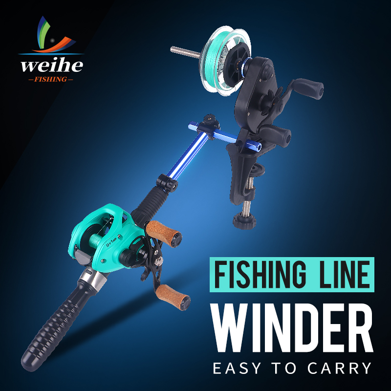 WEIHE 1 قطعة مُلفّ خيط مزدوج ا - مراجعة Fishing Line Spool وسعره