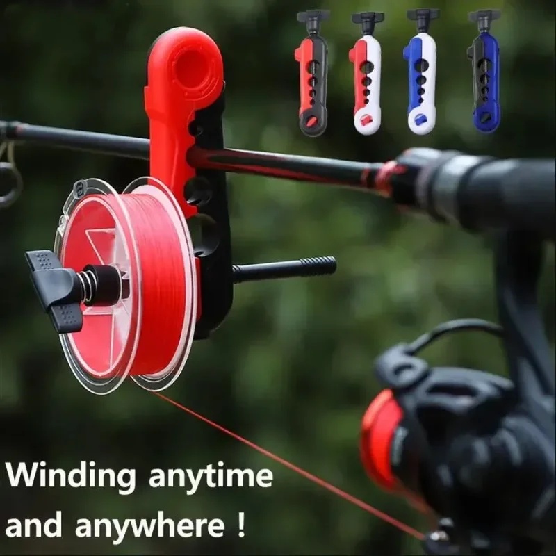 2/1 قطعة آلة لف خيط الصيد المح - مراجعة Fishing Line Spool وسعره