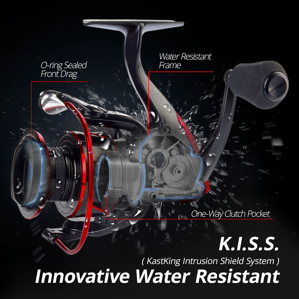 KastKing Sharky III Ball bear  - مراجعة Kastking Reel Zephyr وسعره