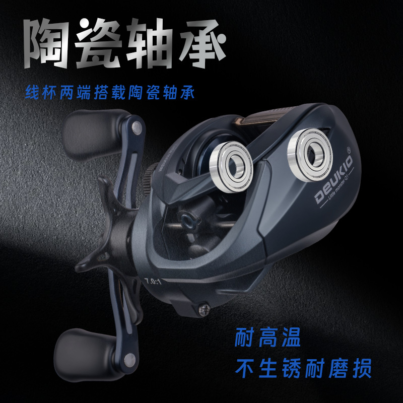بكرة صيد Q1 بنظام فرامل DC مع  - مراجعة Ice Fishing Line وسعره