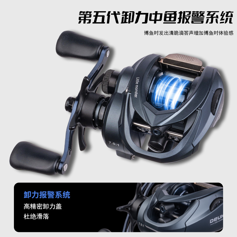 بكرة صيد Q1 بنظام فرامل DC مع  - مراجعة Ice Fishing Line وسعره