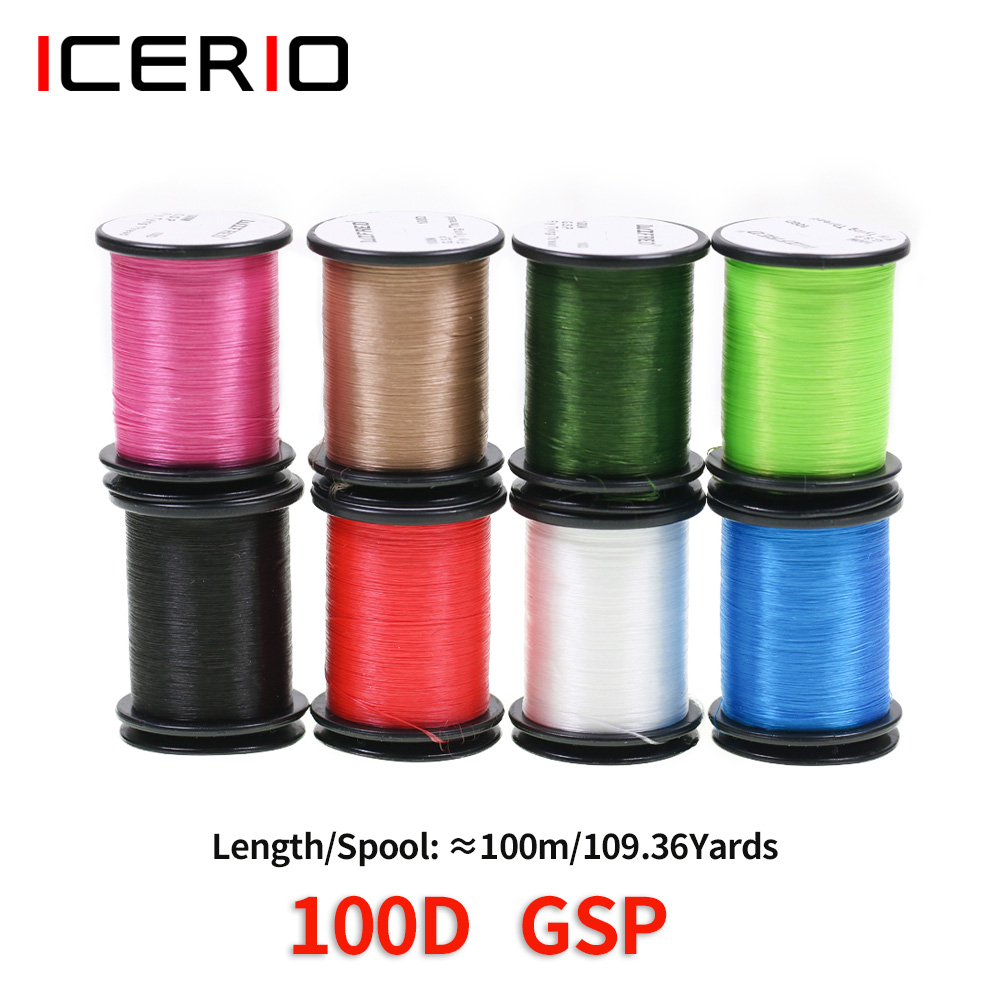 ICERIO 2 قطعة 100D GSP يطير رب - مراجعة Ice Fishing Line وسعره