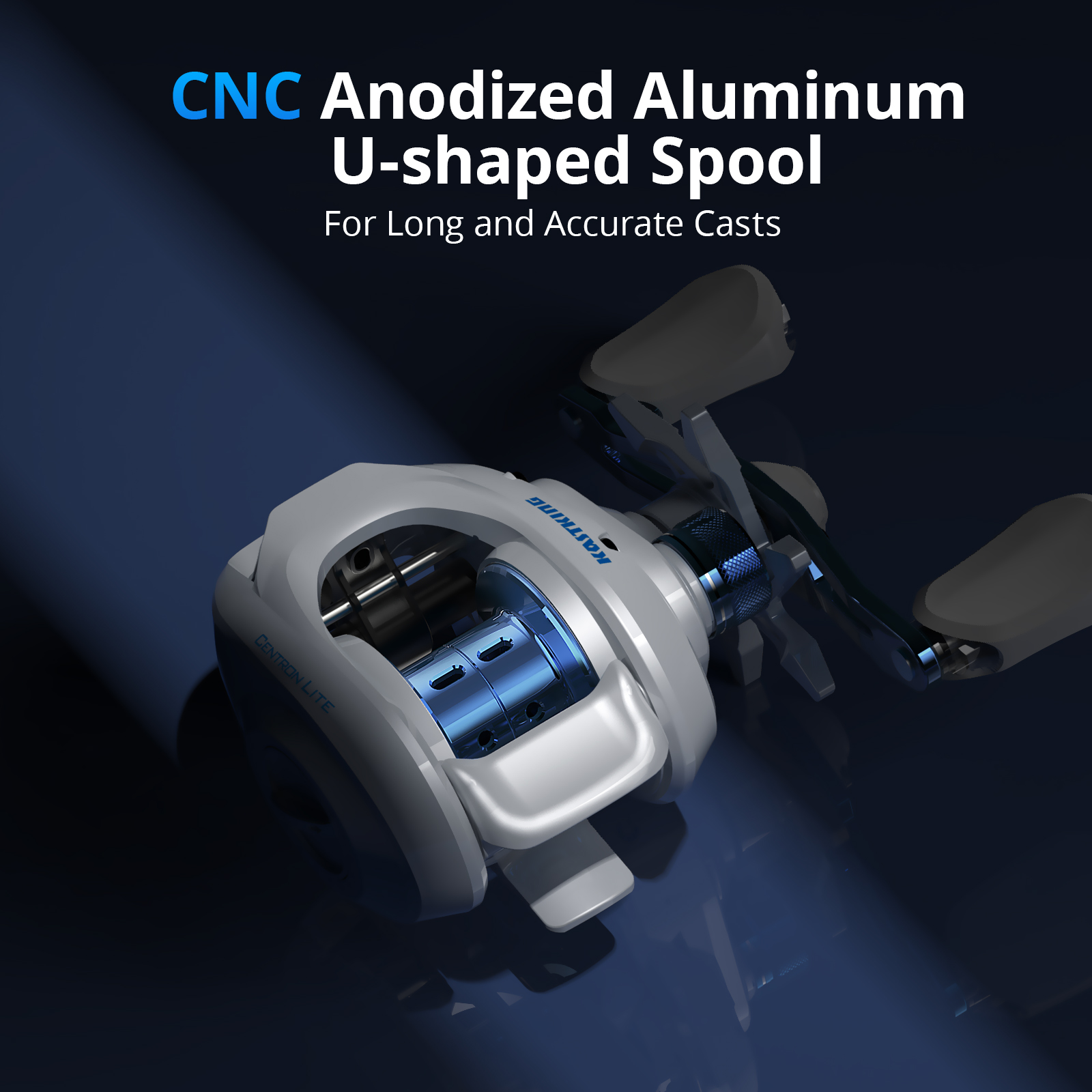 بكرة صيد من ألياف زجاجية ، إطا - مراجعة Kastking Reel Centron وسعره